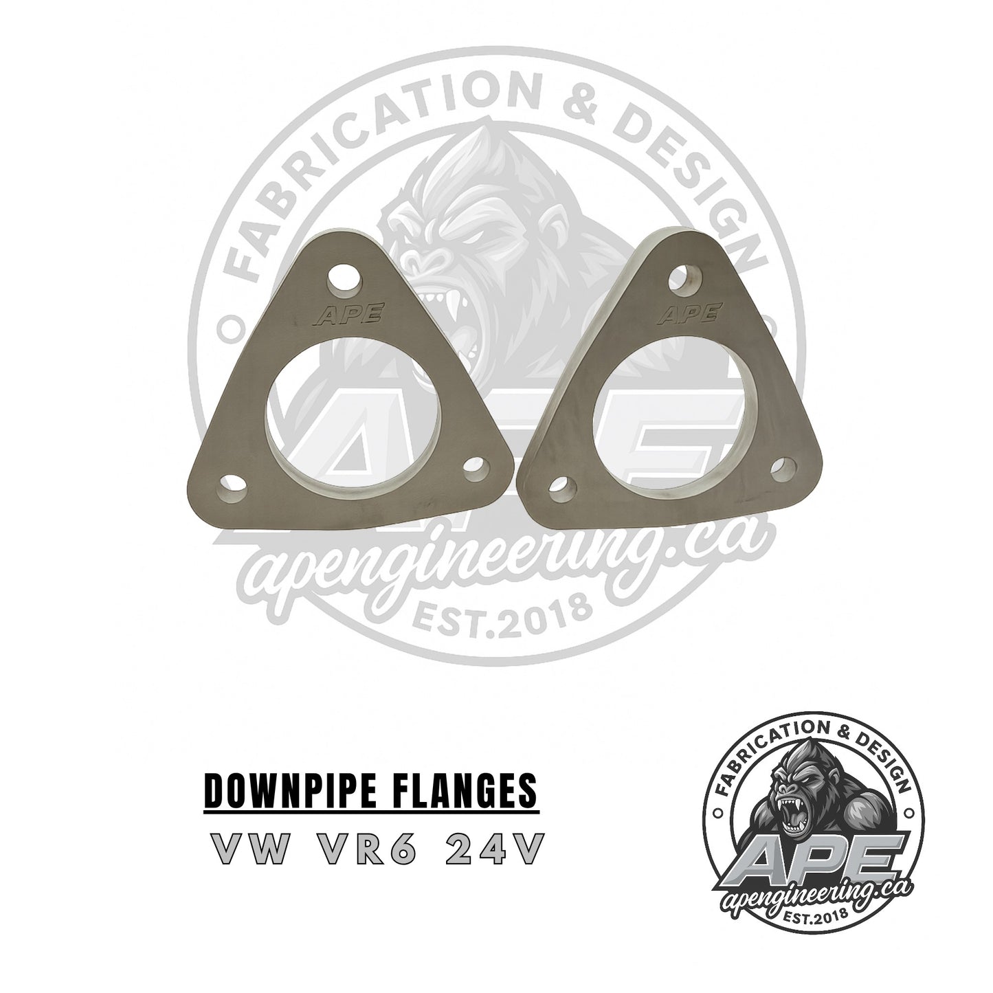 VR6 24v downpipe flange
