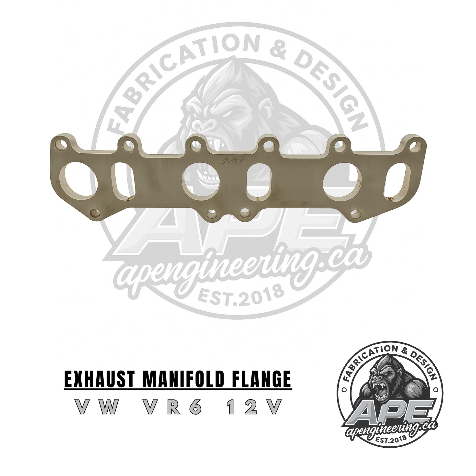 VR6 12v exhast manifold flange