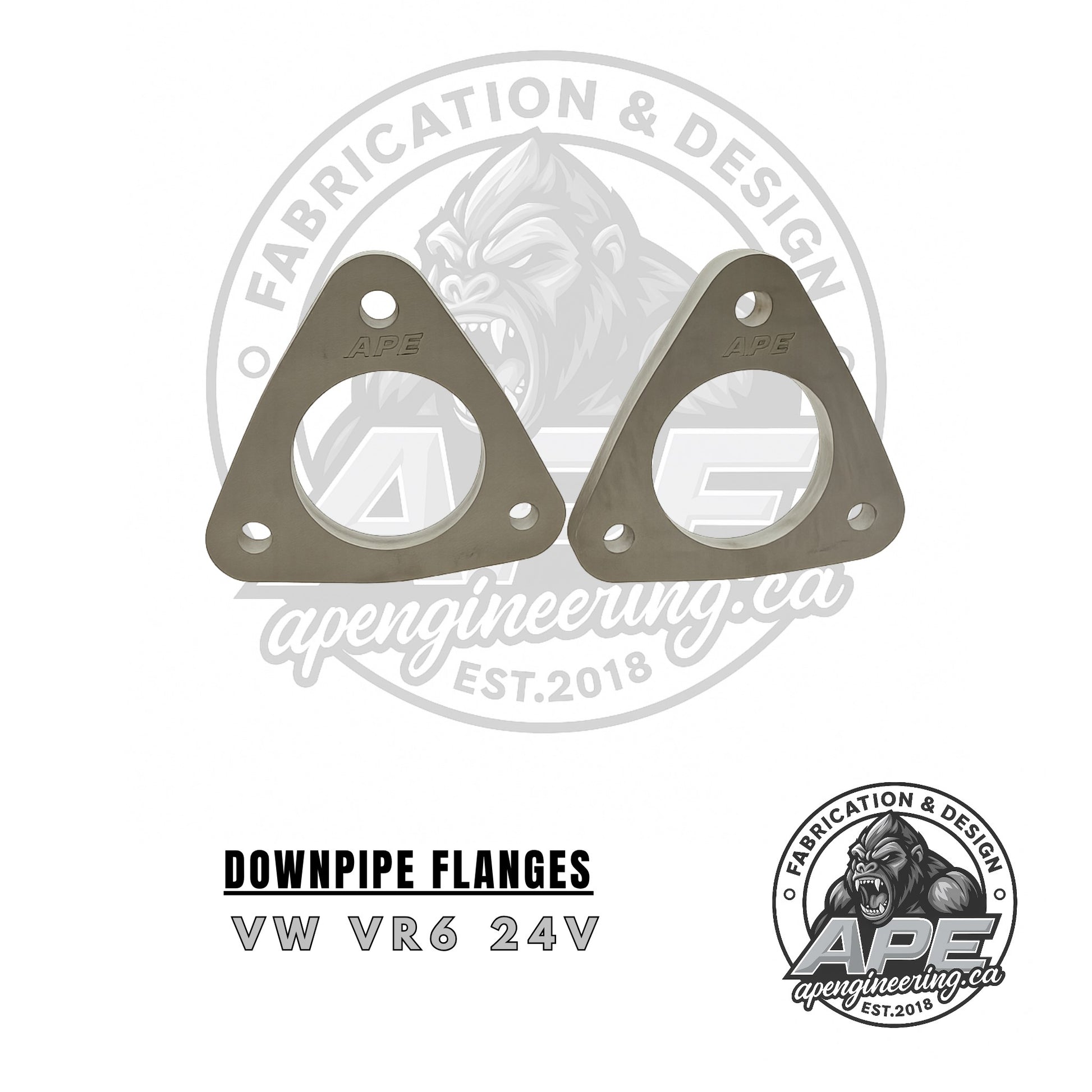 VR6 24v downpipe flange