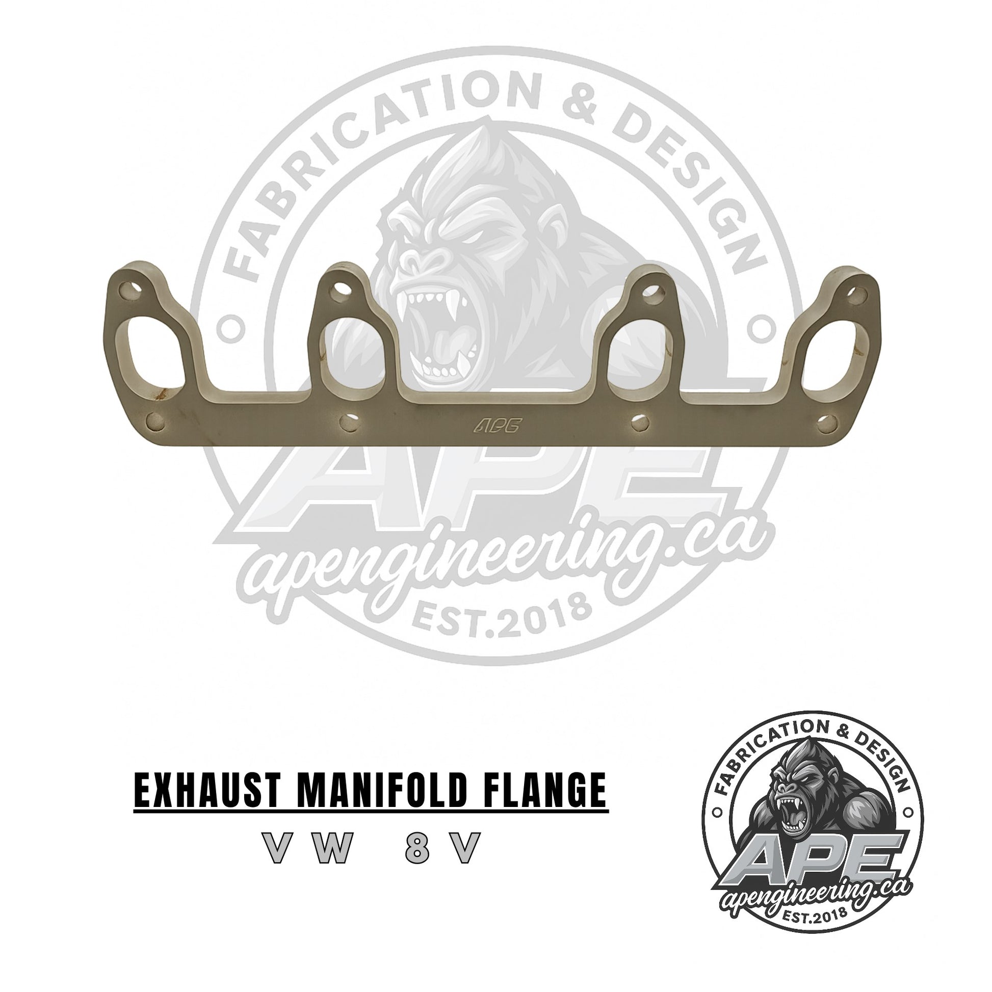 VW TDI 8v exhaust manifold flange