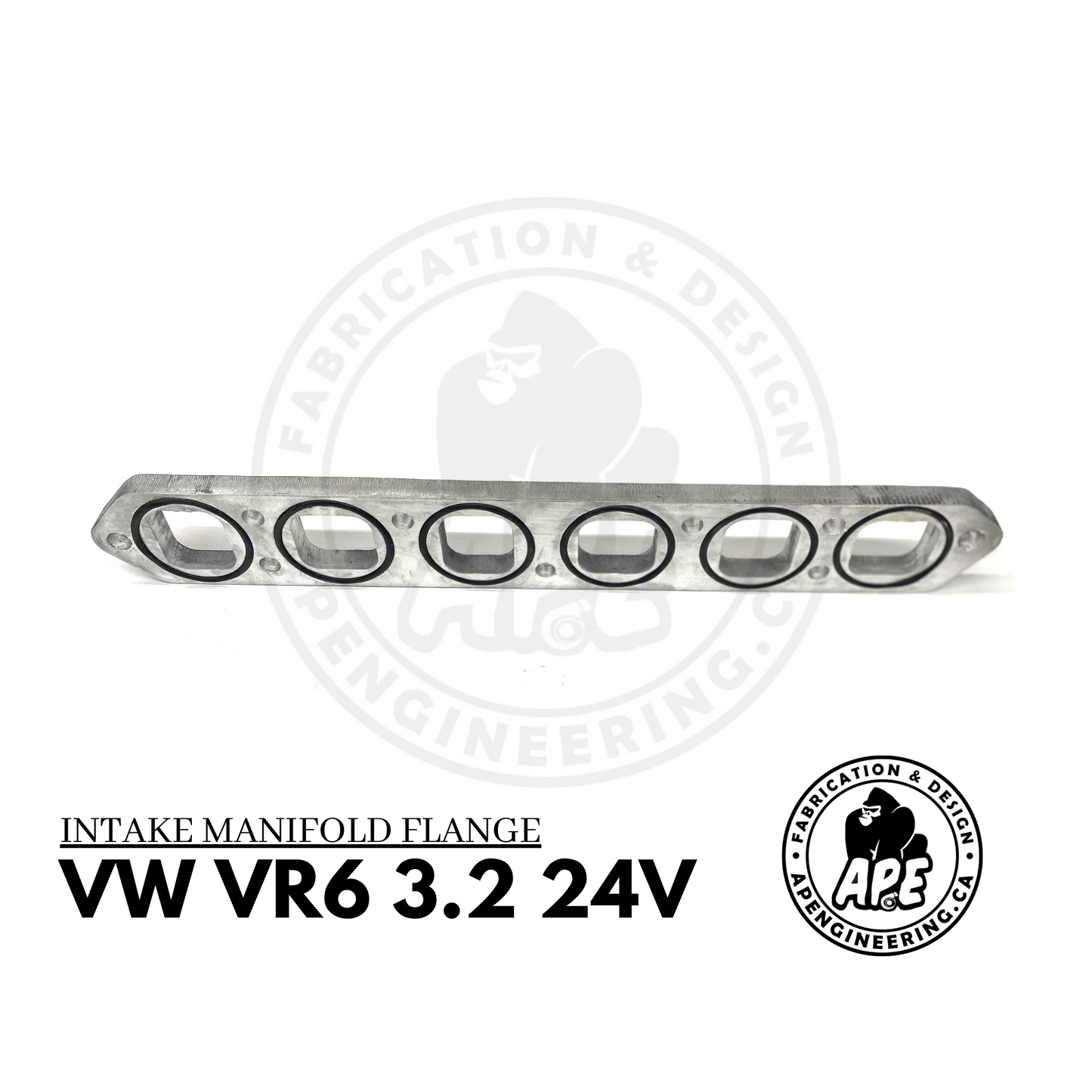 VOLKSWAGEN VW VR6 3.2 24V INTAKE MANIFOLD FLANGE - 1/2 ALUMINIUM