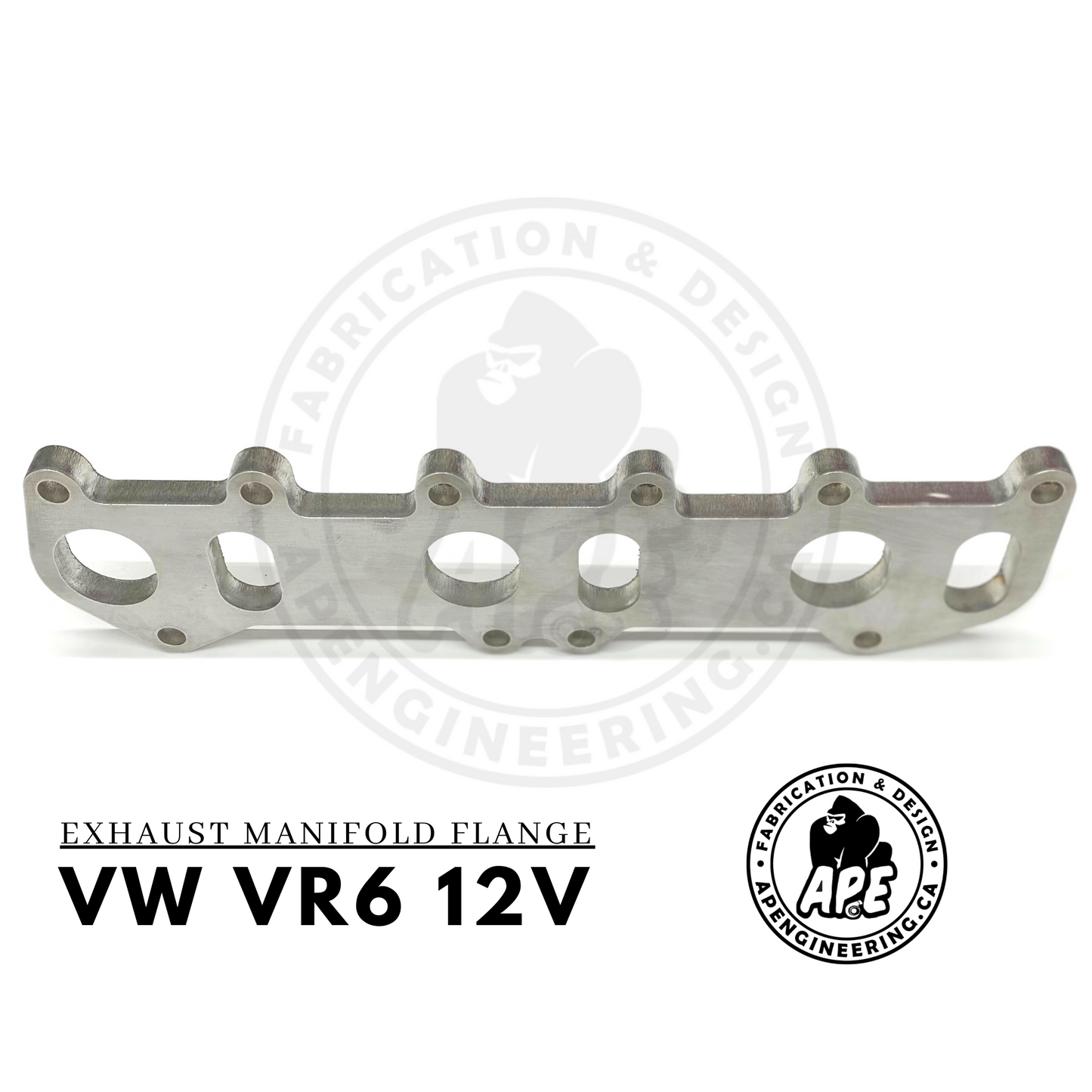 VR6 12v exhaust manifold flange