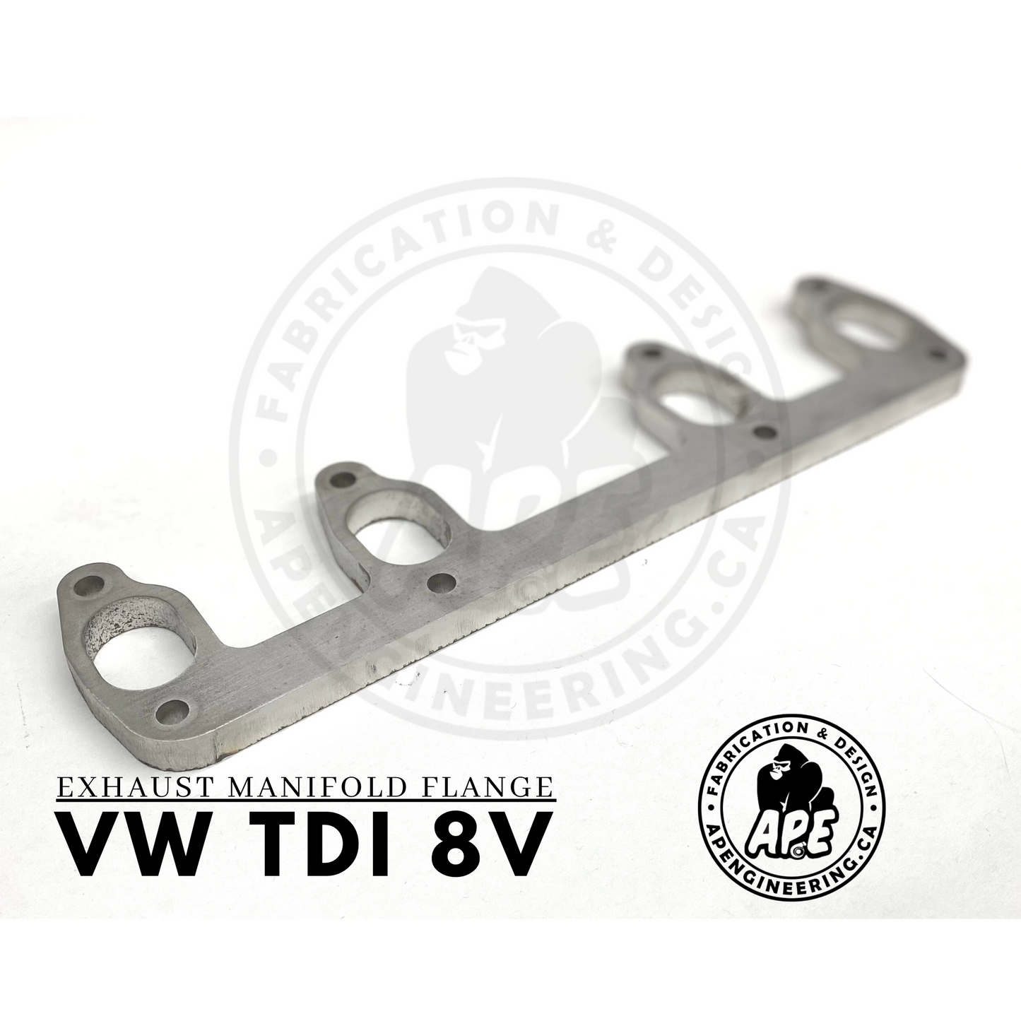 VOLKSWAGEN VW TDI 8V EXHAUST MANIFOLD FLANGE ALH AHU IDI