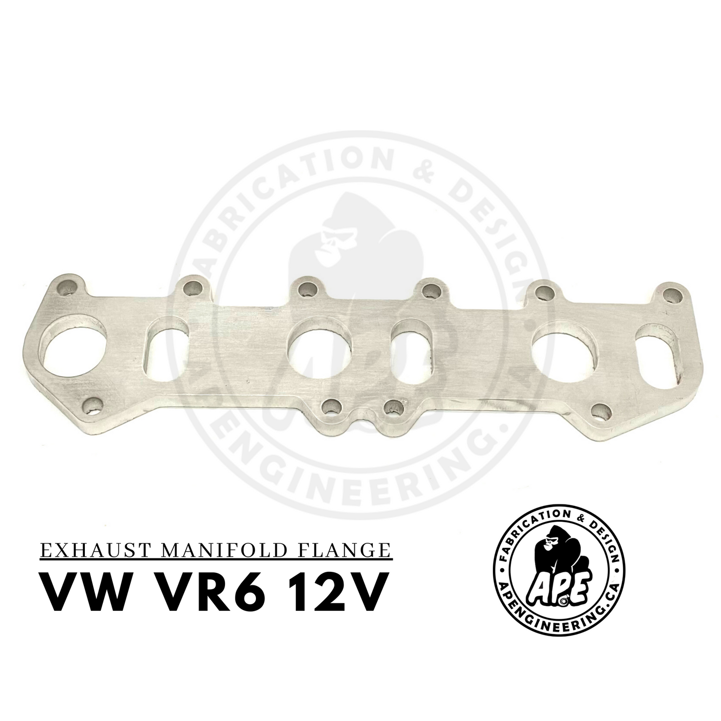 VR6 12v exhaust manifold flange